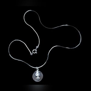 Silver Bell Necklace